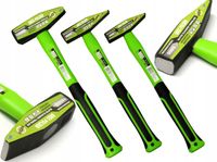 BASS MŁOTEK ŚLUSARSKI ZESTAW 3 MŁOTKÓW FIBERGLASS