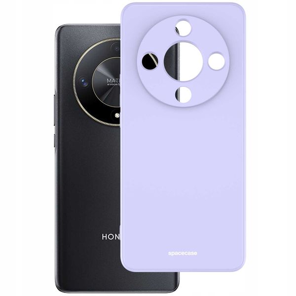 Spacecase Silicone Case Honor Magic 6 Lite Light Purple zdjęcie 3