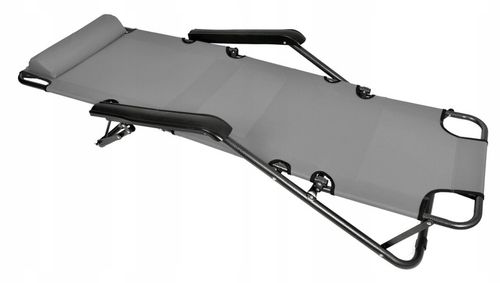 LEŻAK OGRODOWY SKŁADANY FOTEL PLAŻOWY ZERO GRAVITY LEON NA TARAS DO OGRODU na Arena.pl