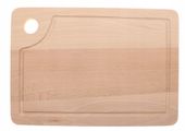 DESKA KUCHENNA Do Krojenia 18x26cm DREWNIANA Bukowa Z Rowkiem D1826
