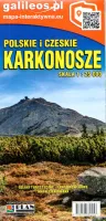 Karkonosze Polskie I Czeskie. Mapa Cieniowana, 1:25 000