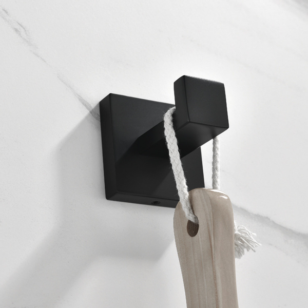 DELVANT SQUARE HACZYK NA RĘCZNIK UCHWYT SREBRNY zdjęcie 2