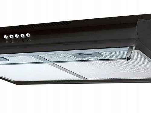 OKAP PODSZAFKOWY KUCHENNY 60cm BERDSEN CZARNY 10A na Arena.pl