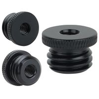 adapter tuleja redukcja 1/4" na 5/8 statywowa czarna statyw lampy 12 mm