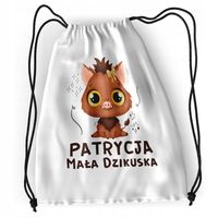 Plecak Sportowy Szkolny Dla Patrycji Córki Dziecka Z Nadrukiem Ze Zdjęciem