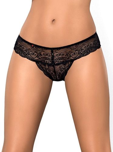Koronkowe Stringi Damskie - Obsessive Miamor S/M na Arena.pl
