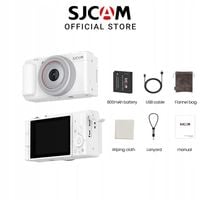 Aparat Cyfrowy SJCAM ZV200 dla nastolatków Młodzieży kamera WEBCAM 5K 80Mpx