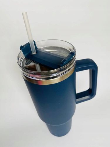 Kubek termiczny ze słomka kubki termiczne na kawę herbatę na napoje zimne na Arena.pl