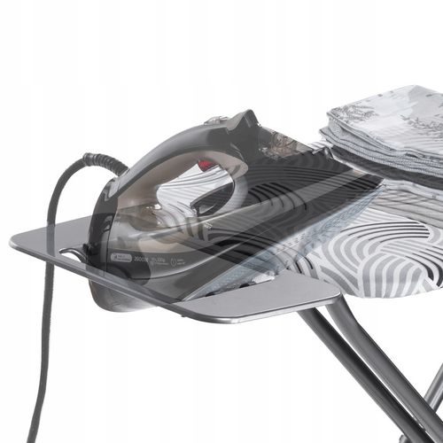 DESKA DO PRASOWANIA 114x34cm SKŁADANA Z UCHWYTEM NA ŻELAZKO LEKKA na Arena.pl