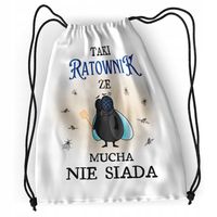Plecak Dla Ratownika Sportowy Szkolny Worek Torba Z Nadrukiem Ze Zdjęciem
