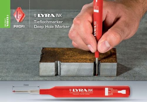 ZESTAW LYRA DRY PROFI OŁÓWEK+WKŁADY+MARKER KOMPLET OŁÓWEK BUDOWLANY 3 na Arena.pl