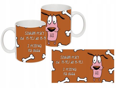 Śmieszne foto KUBEK KUBKI DO PRACY pracownika na Arena.pl