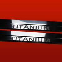 Listwa progowa FORD FIESTA MK7 TITANIUM Stal nierdzewna 304 połysk 2szt