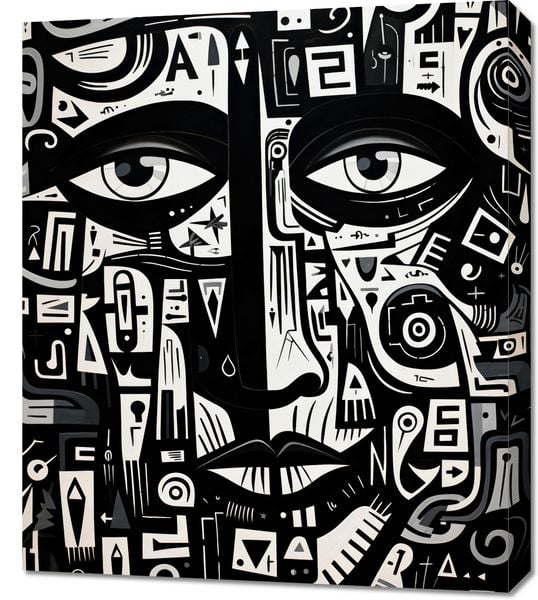 Obraz 60x70cm Labirynt Myśli zdjęcie 1