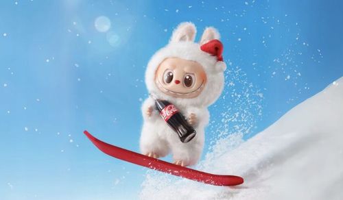 LABUBU COCA-COLA THE MONSTERS BRELOK MASKOTKA PLUSZOWA KOLEKCJONERSKA na Arena.pl