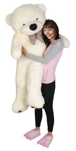 Miś pluszowy 160 cm - biały na Arena.pl