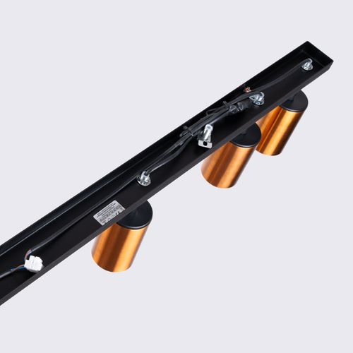 Plafon WINX 6L czarny/miedź na Arena.pl