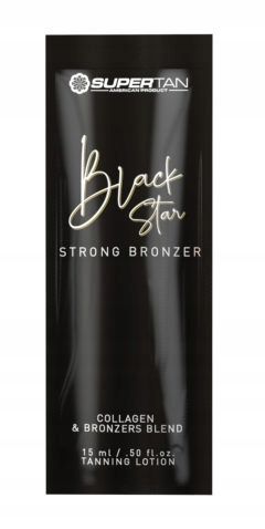 SuperTan BARDZO MOCNY BRONZER BLACK STAR zdjęcie 1