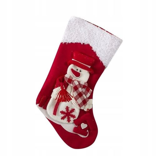 SKARPETA DUŻA DEKORACYJNA OZDOBA ŚWIĄTECZNA NA KOMINEK PREZENTY BUT na Arena.pl