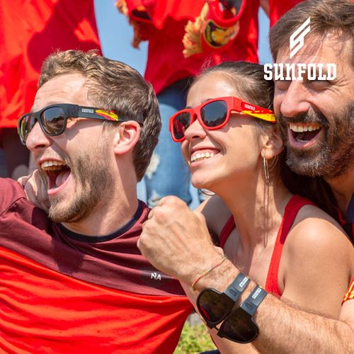 Black Sunfold Spain World Cup Roll-Up Sunglasses na Arena.pl