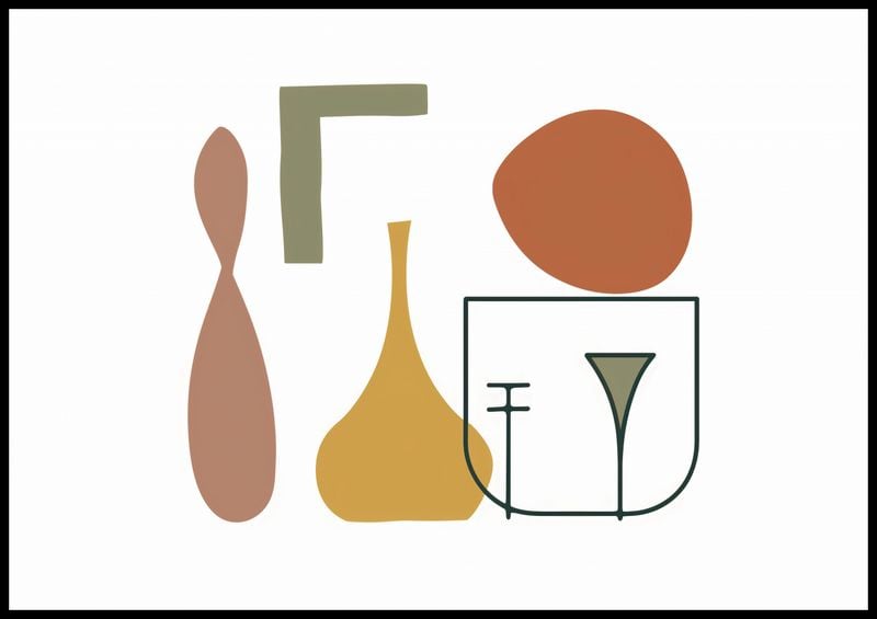 Plakat 100x70cm Naczynia zdjęcie 2