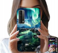 ETUI DO HUAWEI P SMART 2021 - ALASKA ZORZA POLARNA STAWIK CASE + SZKŁO