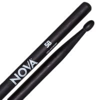 Pałki pałeczki perkusyjne Hikora Czarne Vic Firth Nova 5B Black