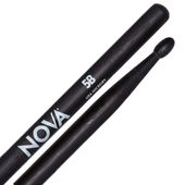 Pałki pałeczki perkusyjne Hikora Czarne Vic Firth Nova 5B Black