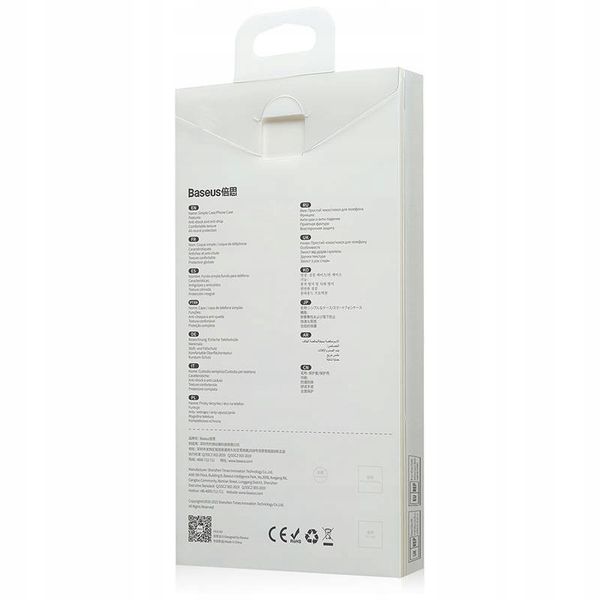 Baseus Plecki Etui Silikonowe do iPhone 13 Pro zdjęcie 5