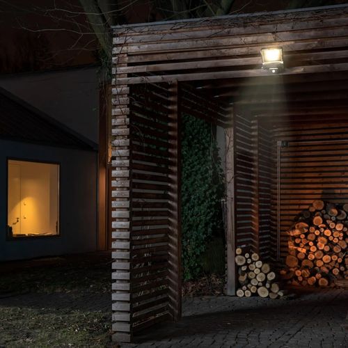 Naświetlacz LED SLIM 50W halogen z CZUJNIK RUCHU i zmierzchu reflektor na Arena.pl