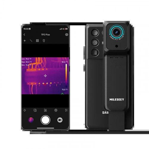 KAMERA TERMOWIZYJNA DO SMARTFONÓW MILESEYY TP2 PLUS IPHONE ANDROID IOS zdjęcie 2