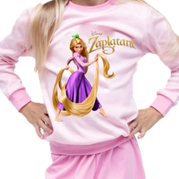 Piżama dziecięca Zaplątani - Tangled