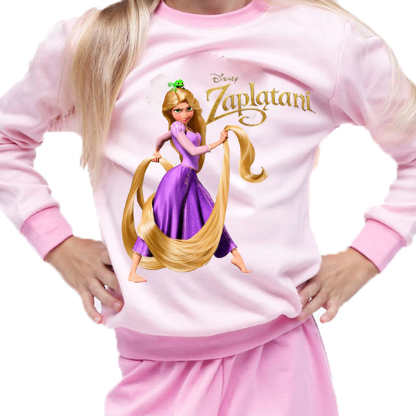 Piżama dziecięca Zaplątani - Tangled zdjęcie 1