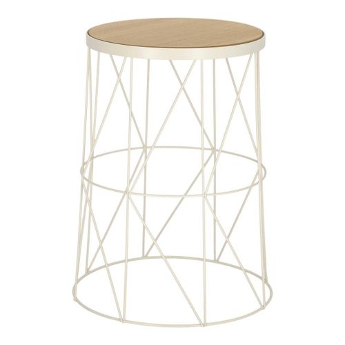 Stolik Rack okrągły biały na Arena.pl