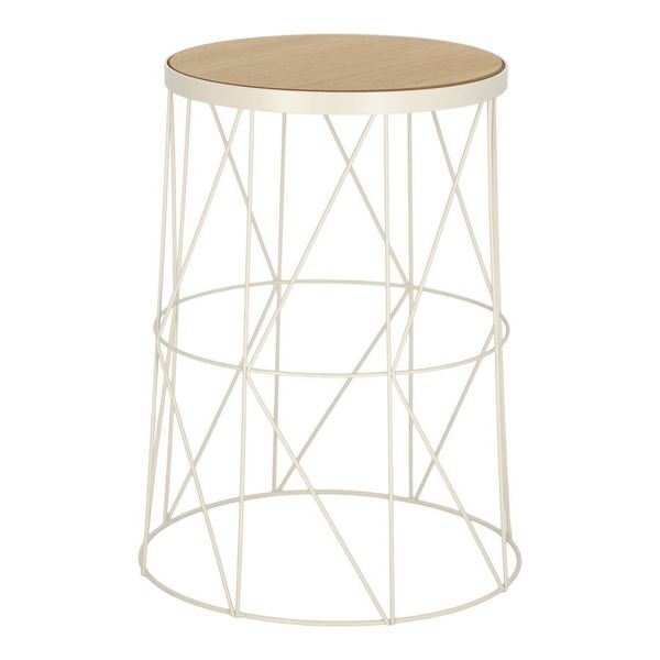 Stolik Rack okrągły biały zdjęcie 5