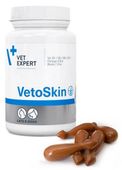 Suplement dla psów i kotów z problemami skóry i sierści - VetoSkin 90 sztuk