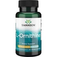 SWANSON L-Ornityna 500 mg (60 kaps.)