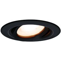 Sufitowa LAMPA wpust LAGOS LP-4425/1RM BK Light Prestige okrągła OPRAWA regulowane oczko do zabudowy IP65 czarne