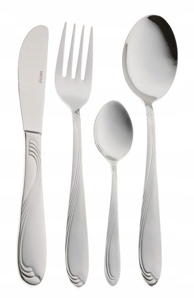 Sztućce Satynowane w Walizce 72 ele 12 osób zdjęcie 3