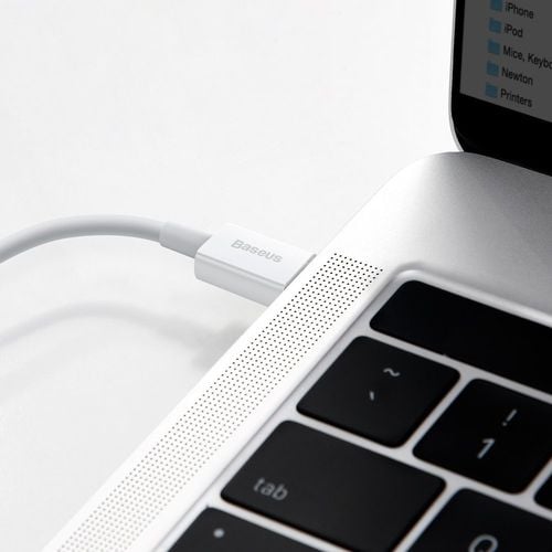kabel przewód do iphone usb typ c - lightning power delivery 20w 1m biały na Arena.pl