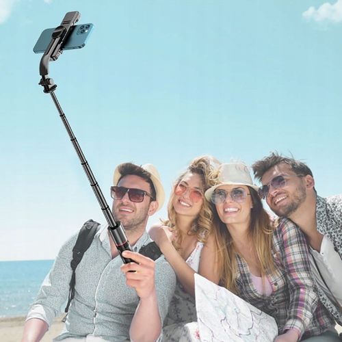 KIJEK SELFIE STATYW TRIPOD BLUETOOTH LAMPA LED DO IPHONE 12 13 14 15 16 na Arena.pl