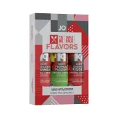 system jo tri me flavors zestaw lubrykantow 3x30ml arbuz truskawka