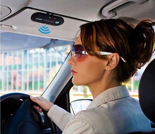 ZESTAW GŁOŚNOMÓWIĄCY SAMOCHODOWY BLUETOOTH 4.1 na Arena.pl