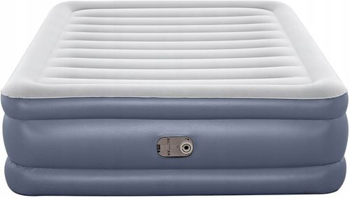 Dmuchany dla 2 osób dwuosobowy wysoki 200x150 wbudowaną pompką elektryczną na Arena.pl