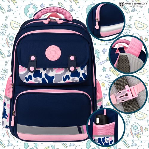 plecak ptn ps2-6074 navy-pink na Arena.pl