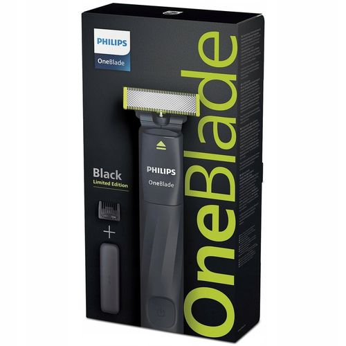 Golarka Philips QP1424/65 One Blade Black z etui i regulowaną nasadką na Arena.pl