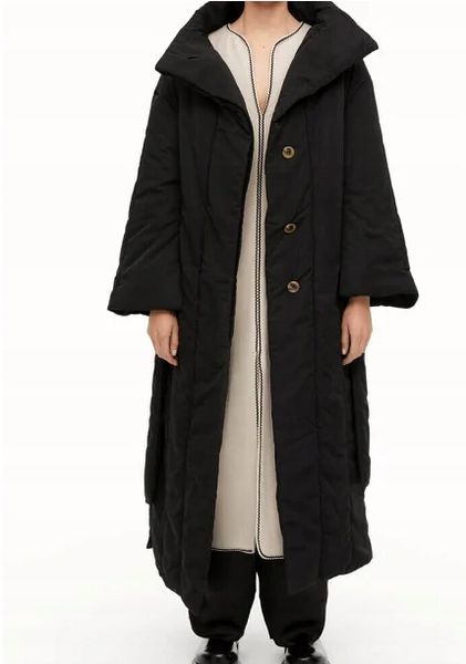 Czarny płaszcz od Malene Birger 36 zdjęcie 1