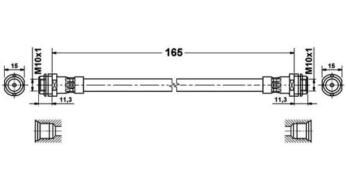 VW Phaeton - Zestaw Przewodów Hamulcowych Teflonowych W Oplocie Stalowym na Arena.pl