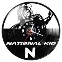 Zegar ścienny z płyty winylowej National Kid 1084.14