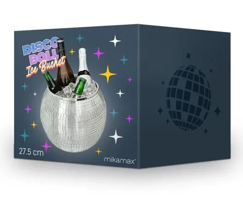Wiaderko na Lód - Kula Disco 11 L - Pojemnik Wiadro na Wódkę i Whisky na Arena.pl